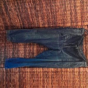 Copper hash mid rise jogger size 16 jeans